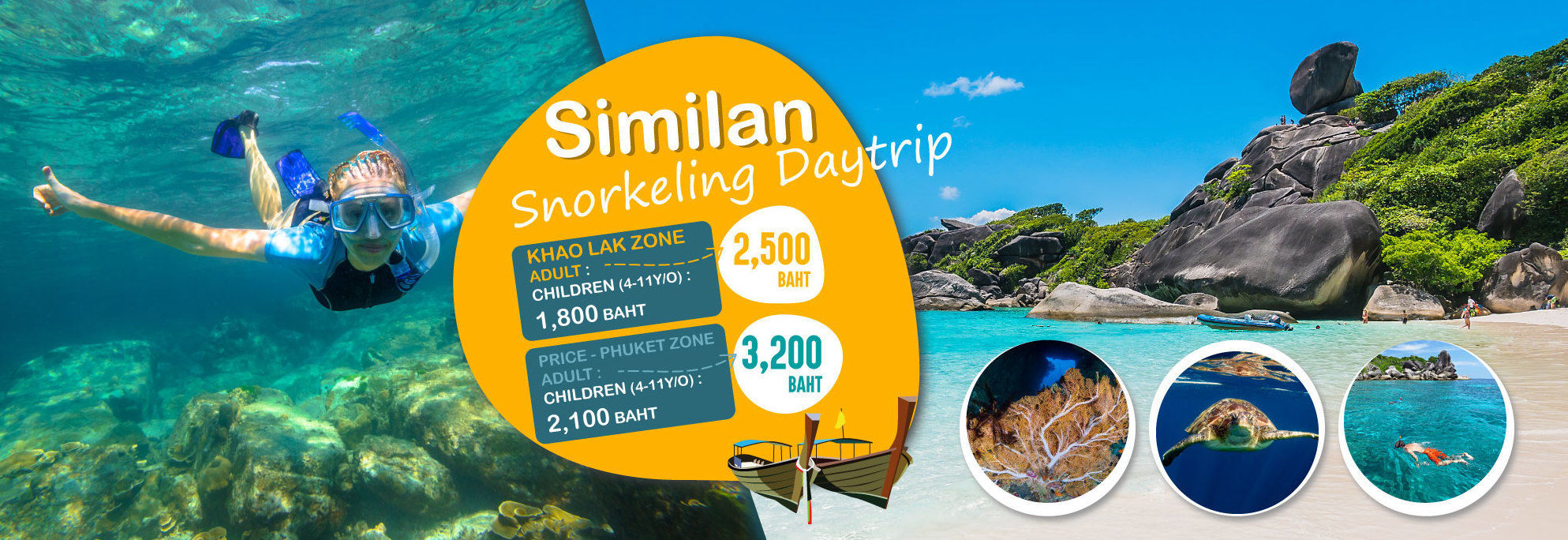 Similan Snorkeling Tour Day Trip