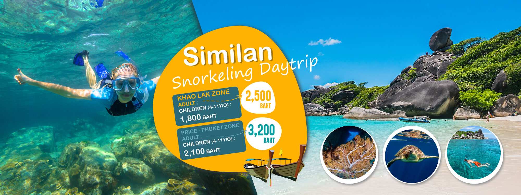 Similan Snorkeling Tour Packages