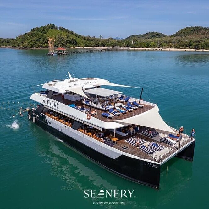 Luxury Catamaran -  Phang Nga Bay, james bond island, party boat, dj on board, chill out,sunset dinner 